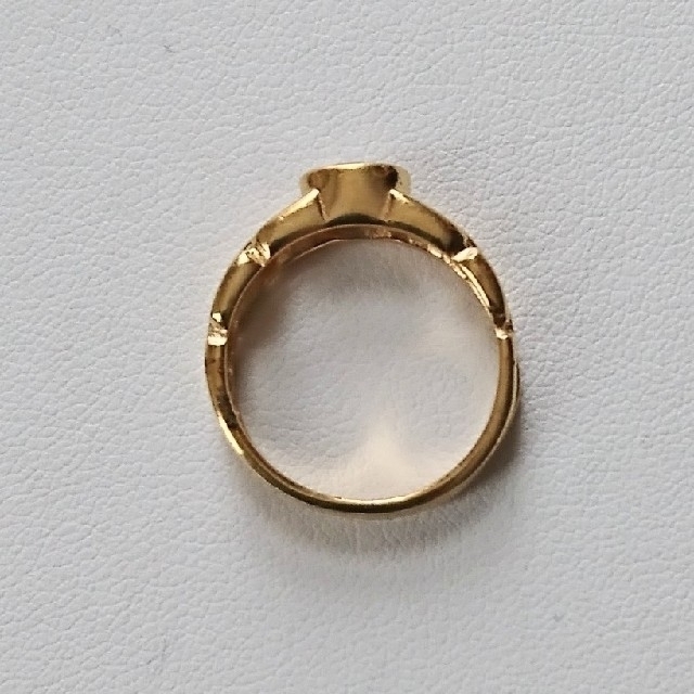 SV薄ピンク色石リング レディースのアクセサリー(リング(指輪))の商品写真