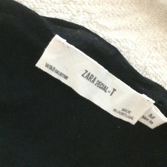 ZARA(ザラ)のZARA BASIC黒タンクトップ レディースのトップス(タンクトップ)の商品写真