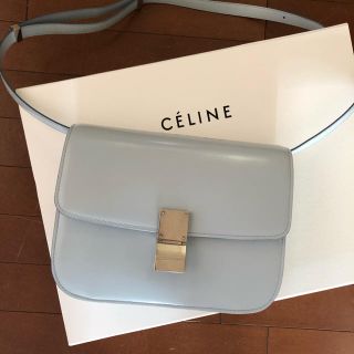 セリーヌ(celine)のC様専用ページ   セリーヌ  クラシックボックス ライトブルー(ショルダーバッグ)