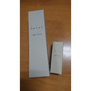 セシール(cecile)のイミニ リペアセラムi 50ml 5ml 洗顔３回分セット(乳液/ミルク)