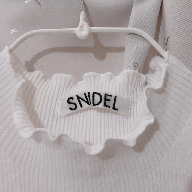 SNIDEL(スナイデル)のSNIDELリネンスカートドッキングワンピース レディースのワンピース(ロングワンピース/マキシワンピース)の商品写真