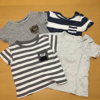 ムジルシリョウヒン(MUJI (無印良品))のユニクロ&無印 80センチTシャツ まとめ売り(Ｔシャツ)