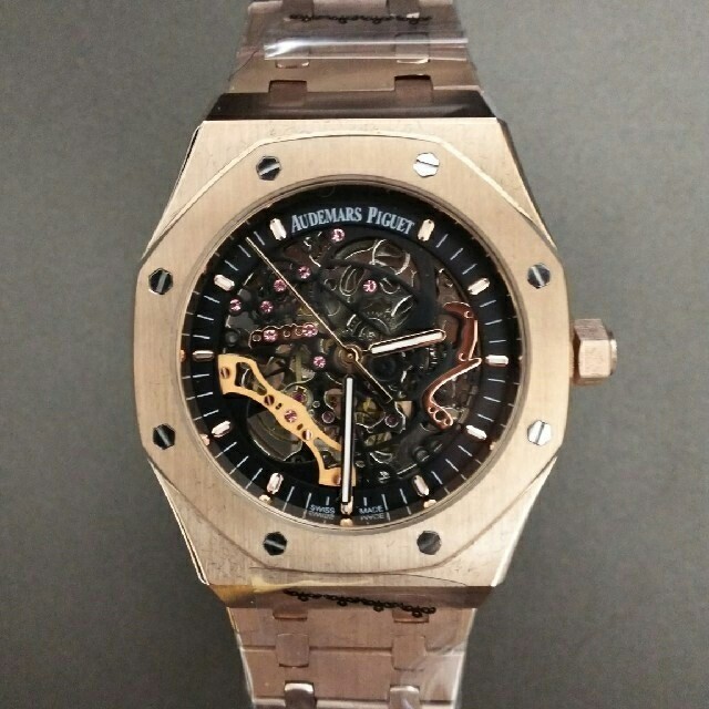 ラルフ･ローレン偽物激安大特価 / AUDEMARS PIGUET - オーデマ?ピゲ　ロイヤルオーク　スケルトン　ピンクゴールドの通販 by いあり's shop｜オーデマピゲならラクマ