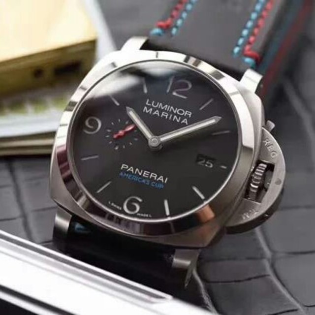 OFFICINE PANERAI - 今季PANERAI(パネライ)ブラック文字盤 メンズ 腕時計の通販 by タニグチ's shop｜オフィチーネパネライならラクマ