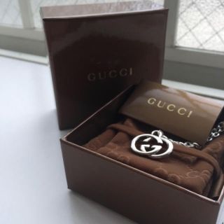 グッチ(Gucci)の正規品 GUCCI グッチ シルバー ネックレスチャーム 即購入大歓迎‼️(ネックレス)