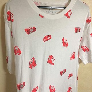 ナイキ(NIKE)の超美品！試着のみ！NIKEBOXロゴ、WhiteT☆お買い得(Tシャツ(半袖/袖なし))