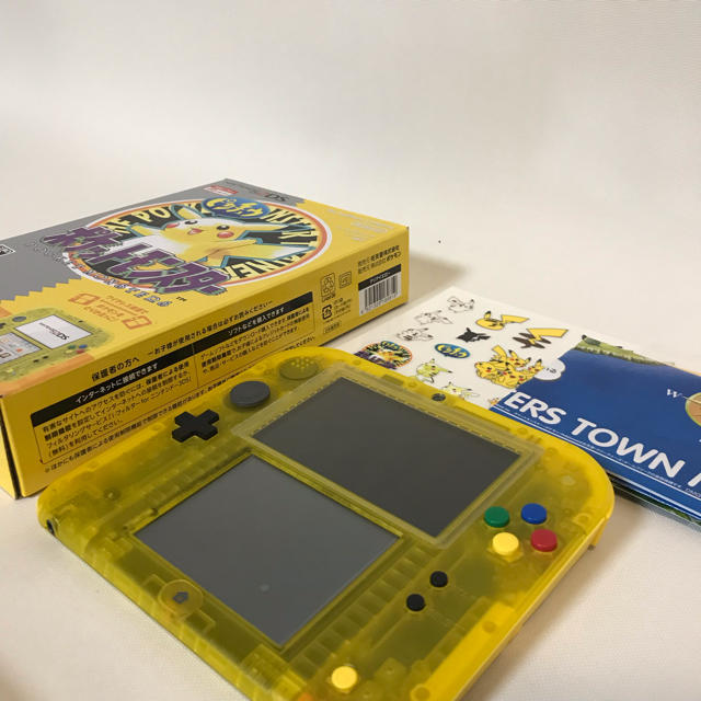 ニンテンドー2DS - 2DS ポケモンピカチュウ限定パック 中古 レアの通販