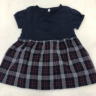 ムジルシリョウヒン(MUJI (無印良品))の子供 服 女の子 ワンピース(ワンピース)