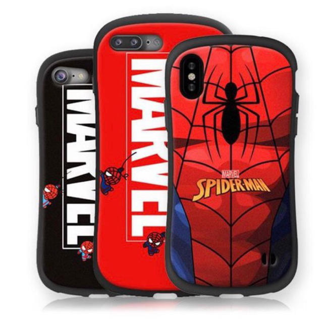 マーベル スパイダーマン iPhoneケースの通販 by なんでもや's shop｜ラクマ