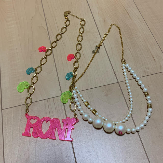 RONI(ロニィ)のCHANEL様専用 RONIネックレス レディースのアクセサリー(ネックレス)の商品写真