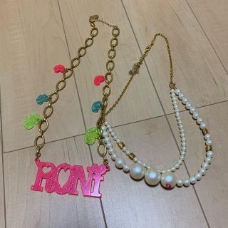 ロニィ(RONI)のCHANEL様専用 RONIネックレス(ネックレス)