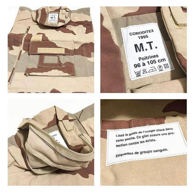 Yohji Yamamoto(ヨウジヤマモト)のdead stock vintage フランス軍 軍モノ ミリタリー ベスト メンズのジャケット/アウター(ミリタリージャケット)の商品写真