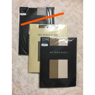 バーバリー(BURBERRY)のBURBERRY  ストッキング タイツ  2つセット  ブラウン(タイツ/ストッキング)