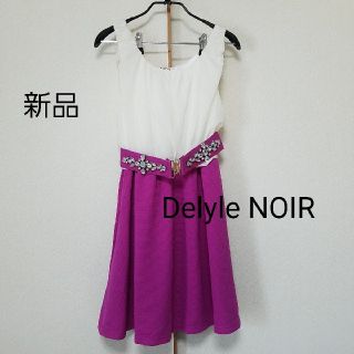 デイライルノアール(Delyle NOIR)の新品 Delyle NOIR ワンピース(ミニワンピース)