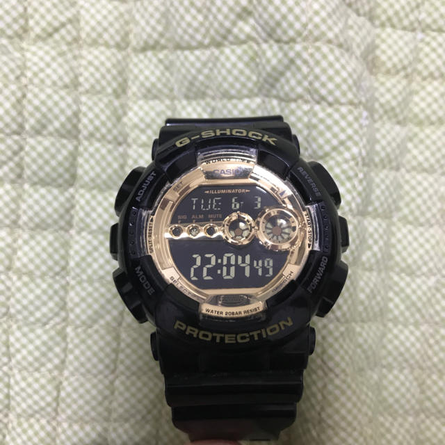 美品 G-SHOCK G-ショック 黒金 腕時計 メンズ BLACK×GOLD