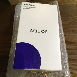 シャープ(SHARP)の新品未開封AQUOS sense2 2台(スマートフォン本体)