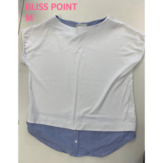 ブリスポイント(BLISS POINT)のBLISS POINT Tシャツ M レディース(シャツ/ブラウス(半袖/袖なし))