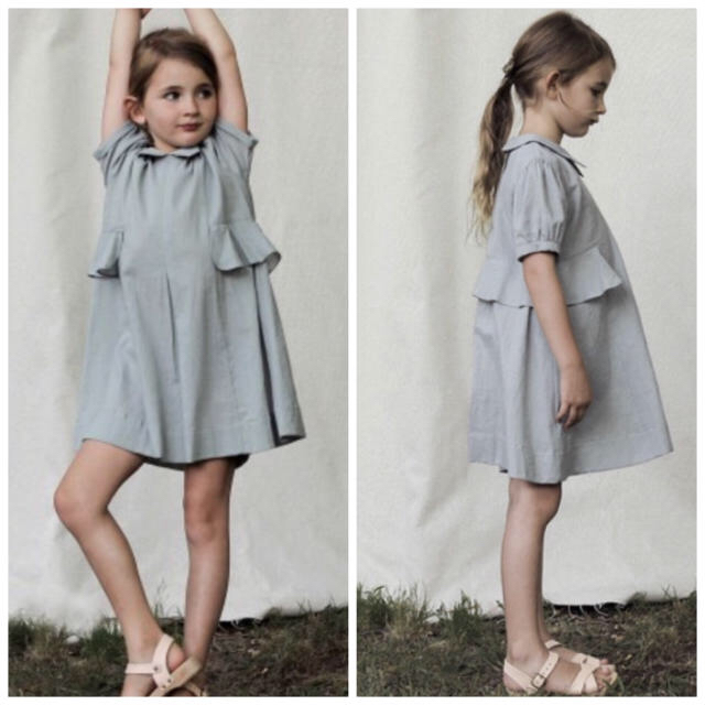 1回着用 soor ploom  celia dress 4-5y