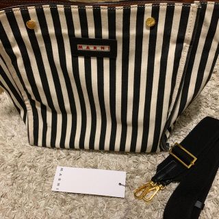 マルニ(Marni)のナンシー様 専用 MARNI ストライプbag(トートバッグ)