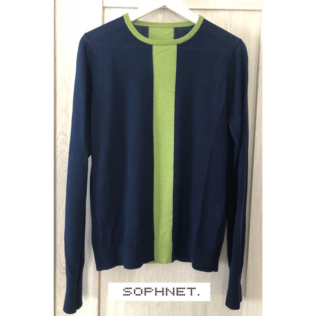 SOPHNET. ANTIPILING WOOL CREW NECK KNIT 1