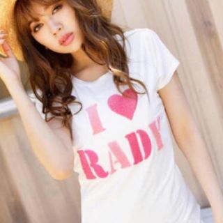 レディー(Rady)の新品未開封RadyTシャツ(Tシャツ(半袖/袖なし))