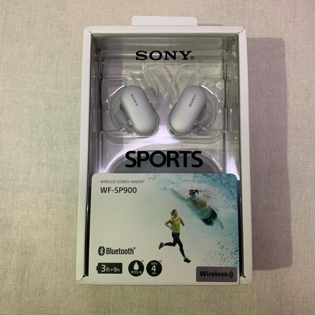 SONY(ソニー)のSONY WF-SP900 スマホ/家電/カメラのオーディオ機器(ヘッドフォン/イヤフォン)の商品写真