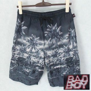 バッドボーイ(BADBOY)の【BADBOY】 美品 バッドボーイ 水着 ハーフパンツ 綿100% サイズM(水着)