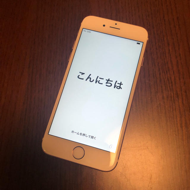 iPhone 6s Rose Gold 64 GB docomo即決可能