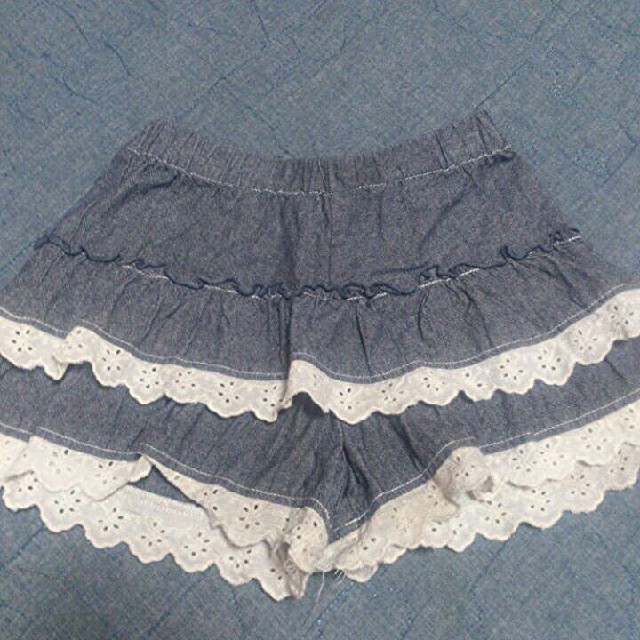 ★110㎝キュロットスカート キッズ/ベビー/マタニティのキッズ服女の子用(90cm~)(スカート)の商品写真