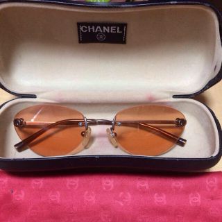 シャネル(CHANEL)のシャネルサングラス オレンジ(サングラス/メガネ)