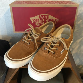 ヴァンズ(VANS)のvans  Era ブラウン 24㎝ RHC(スニーカー)