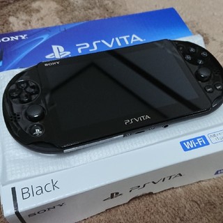 【超美品】PS VITA pch-2000 ブラック ★16GBメモリ付き(携帯用ゲーム機本体)