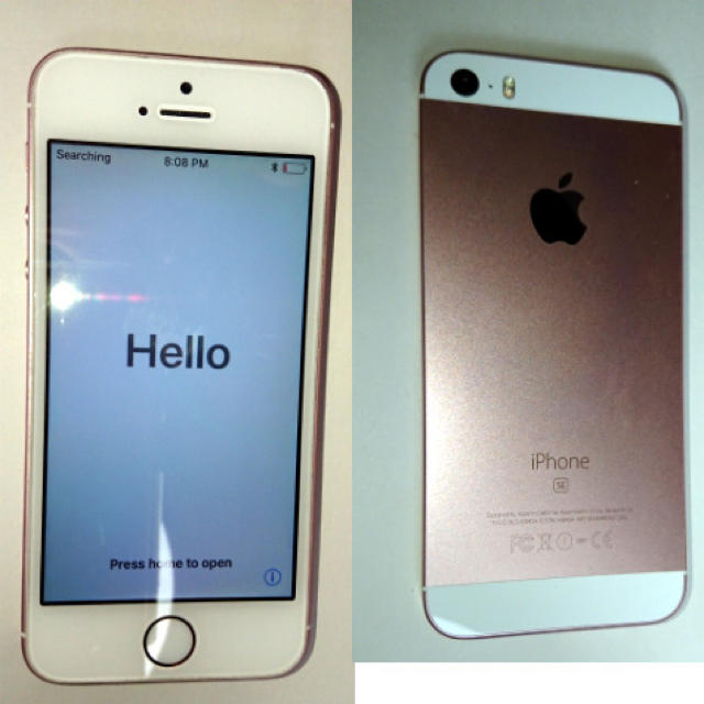 iPhone SE 64GB SIMフリー ローズゴールド 超美品の www.gold-and-wood.com