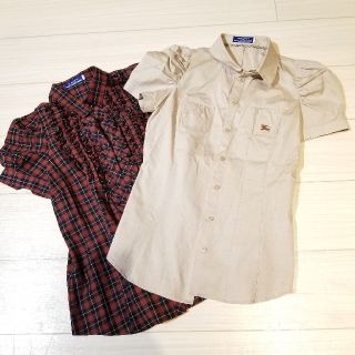 バーバリーブルーレーベル(BURBERRY BLUE LABEL)のBURBERRY LONDON BLUE LABEL　シャツセット(シャツ/ブラウス(半袖/袖なし))