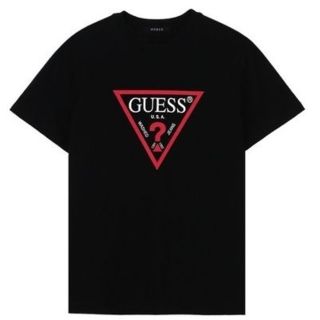 ゲス(GUESS)の［ GUESS ］ ゲス  T-shirt  カットソー  ブラック  カラー(Tシャツ/カットソー(半袖/袖なし))