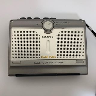 ソニー(SONY)の☆SONY TCM-450☆動作確認済み！(ポータブルプレーヤー)