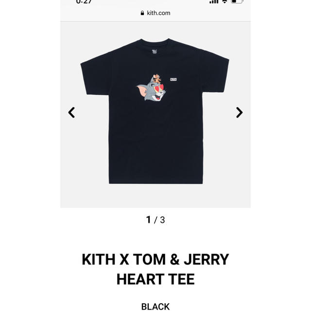 kithトムとジェリーTシャツ/カットソー(半袖/袖なし)