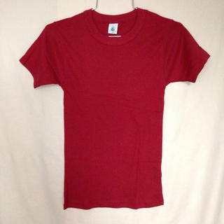 プチバトー(PETIT BATEAU)のSサイズ半袖レッドTシャツ16ans 赤(Tシャツ(半袖/袖なし))