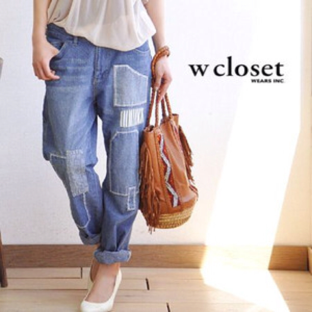 w closet(ダブルクローゼット)のwclosetデニムパンツ♡SALE レディースのパンツ(デニム/ジーンズ)の商品写真
