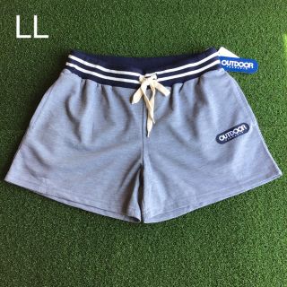 アウトドア(OUTDOOR)の【 LL 】 アウトドア スウェット ショートパンツ グレー(ルームウェア)