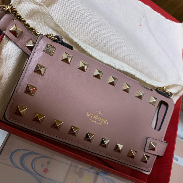 VALENTINO(ヴァレンティノ)の♡ VALENTIN O iPhone 7 case ♡ スマホ/家電/カメラのスマホアクセサリー(iPhoneケース)の商品写真