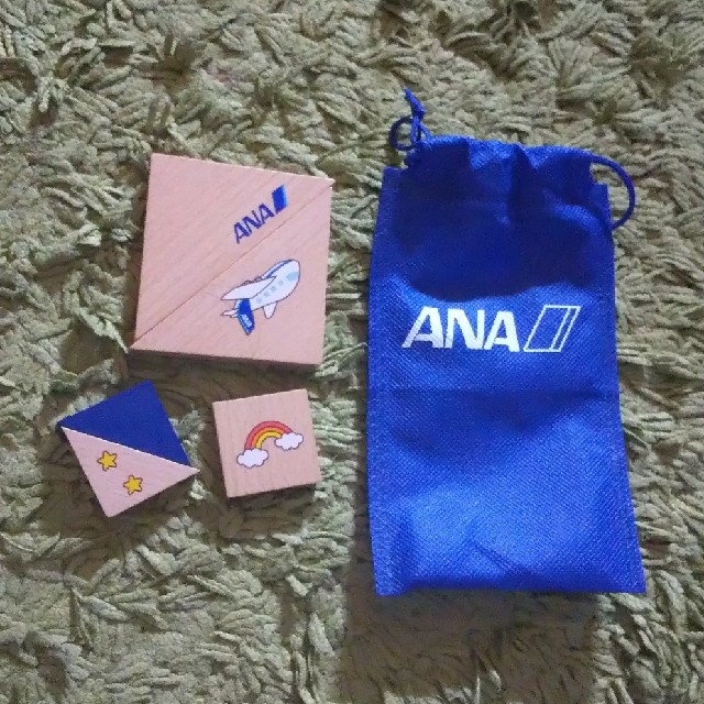 ANA(全日本空輸)(エーエヌエー(ゼンニッポンクウユ))のANA　積み木✈ キッズ/ベビー/マタニティのおもちゃ(積み木/ブロック)の商品写真