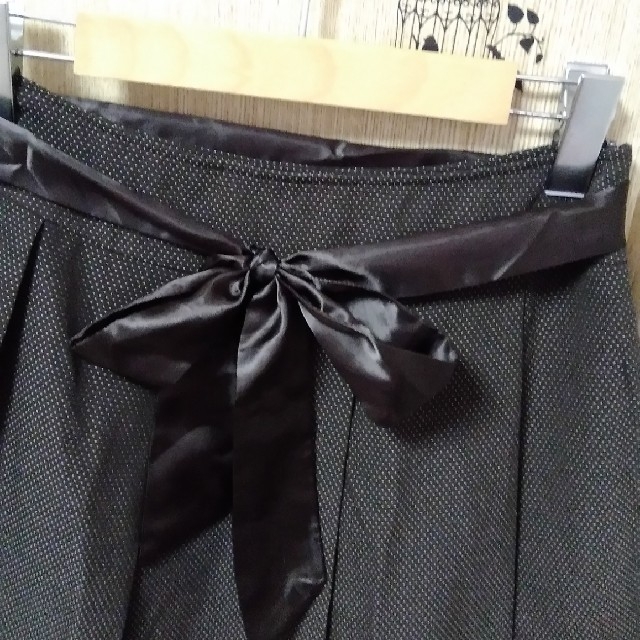 ウエストリボン🎀スカート レディースのスカート(ひざ丈スカート)の商品写真