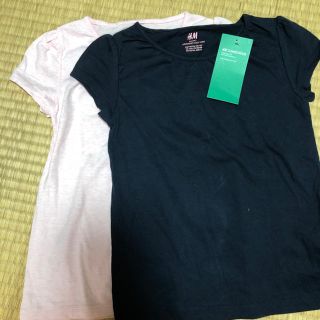 エイチアンドエム(H&M)のH&M Tシャツ 2枚セット(Tシャツ/カットソー)