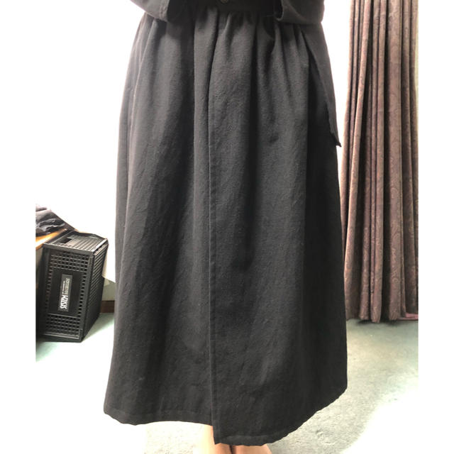 Yohji Yamamoto(ヨウジヤマモト)のB yohji yamamoto  巻きスカート レディースのスカート(ロングスカート)の商品写真
