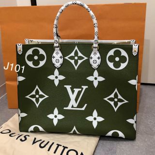 ルイヴィトン(LOUIS VUITTON)のルイヴィトン モノグラムジャイアント オンザゴー GM トートバッグ (トートバッグ)