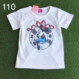 ミニーマウス(ミニーマウス)の★【 110 】  ミニーちゃん マリン 半袖 Tシャツ(Tシャツ/カットソー)