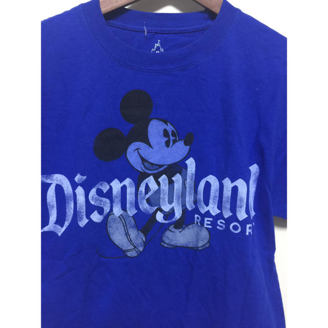 Disney(ディズニー)の米国 ディズニーリゾート Tシャツ ミッキー サイズM カラーブルー メンズのトップス(Tシャツ/カットソー(半袖/袖なし))の商品写真