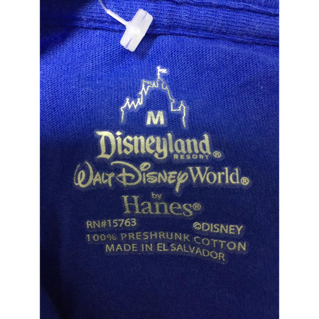 Disney(ディズニー)の米国 ディズニーリゾート Tシャツ ミッキー サイズM カラーブルー メンズのトップス(Tシャツ/カットソー(半袖/袖なし))の商品写真