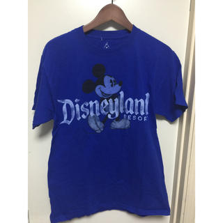 ディズニー(Disney)の米国 ディズニーリゾート Tシャツ ミッキー サイズM カラーブルー(Tシャツ/カットソー(半袖/袖なし))